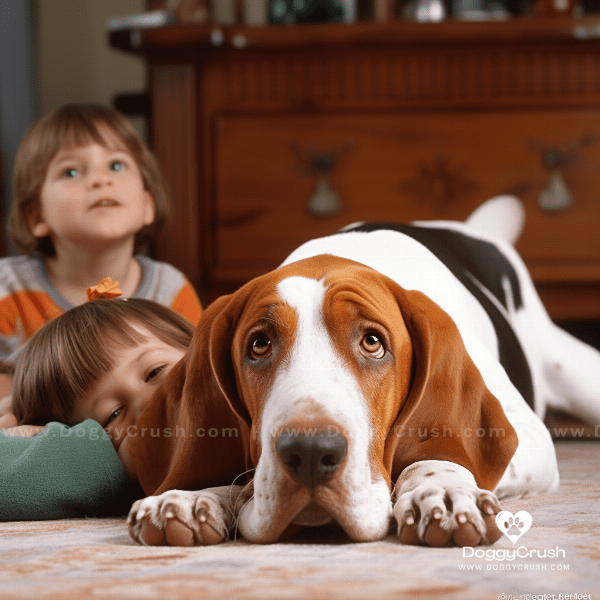 Bloodhound Dog as a Family Pet