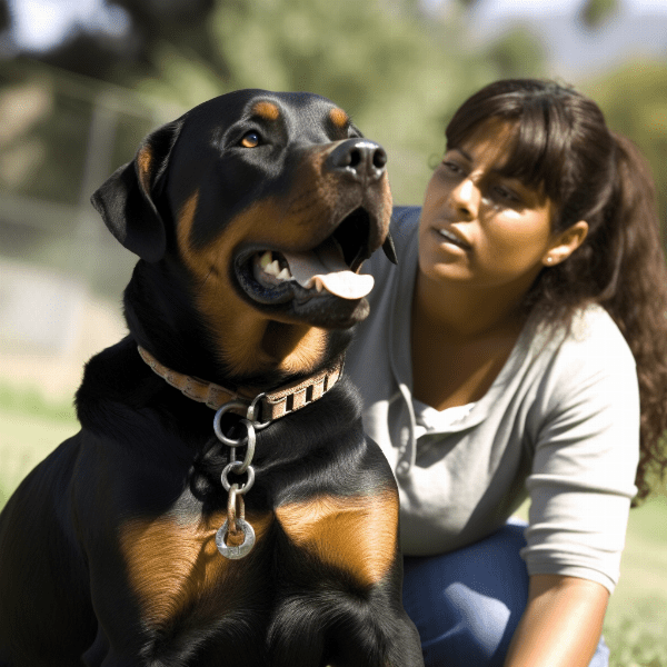 Seeking Professional Help for Rottweiler Growling