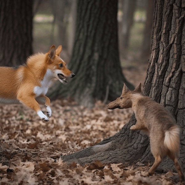 Squirrel Tactics: How the Squirrel Tries to Outsmart the Dog