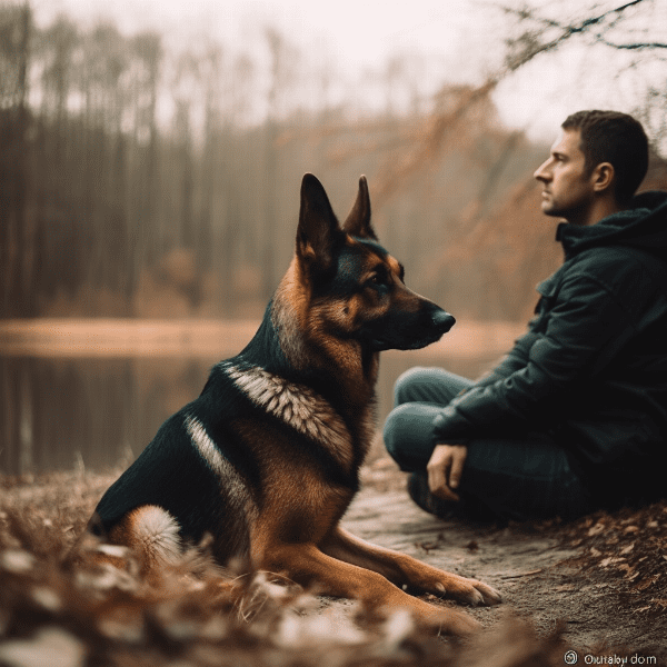 Staying Calm and Patient: Managing Your Own Emotions When Dealing with an Aggressive German Shepherd.