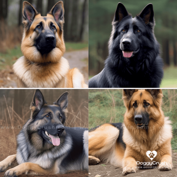 The Different Types of German Shepherd Dogs
