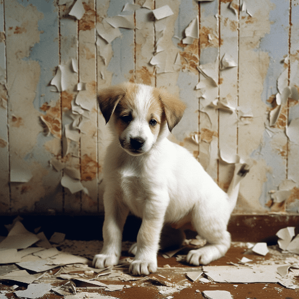 Why Do Puppies Chew on Walls?