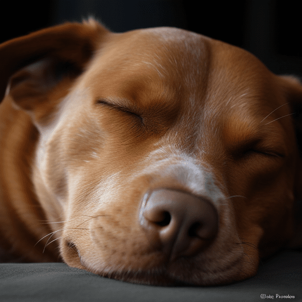 Why do dogs growl in their sleep?